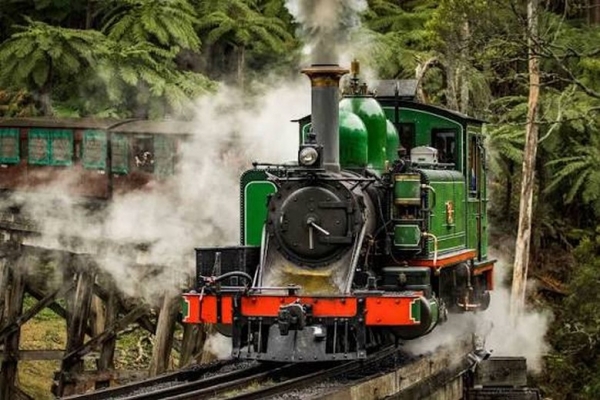 Puffing Billy: Trải nghiệm tàu hơi nước cổ giữa thiên nhiên Victoria
