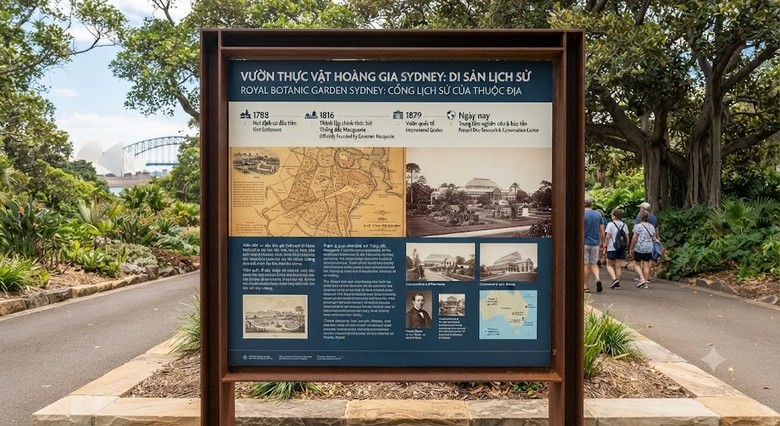 Royal Botanic Garden Sydney: Khu vườn xanh giữa trung tâm thành phố